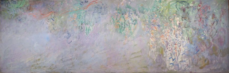 Glycines, panneau panoramique W1903 – Claude Monet