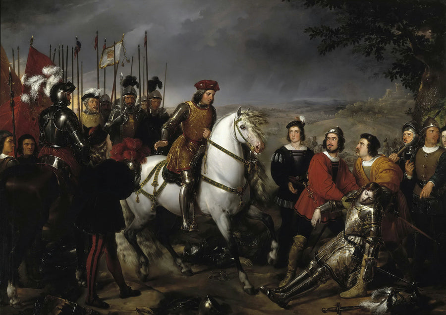Gonzalo Fernández de Córdoba à la bataille de Cerignola - Federico de Madrazo