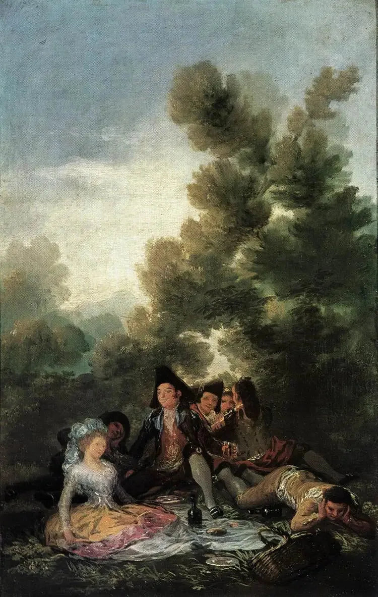 Goûter champêtre - Francisco de Goya