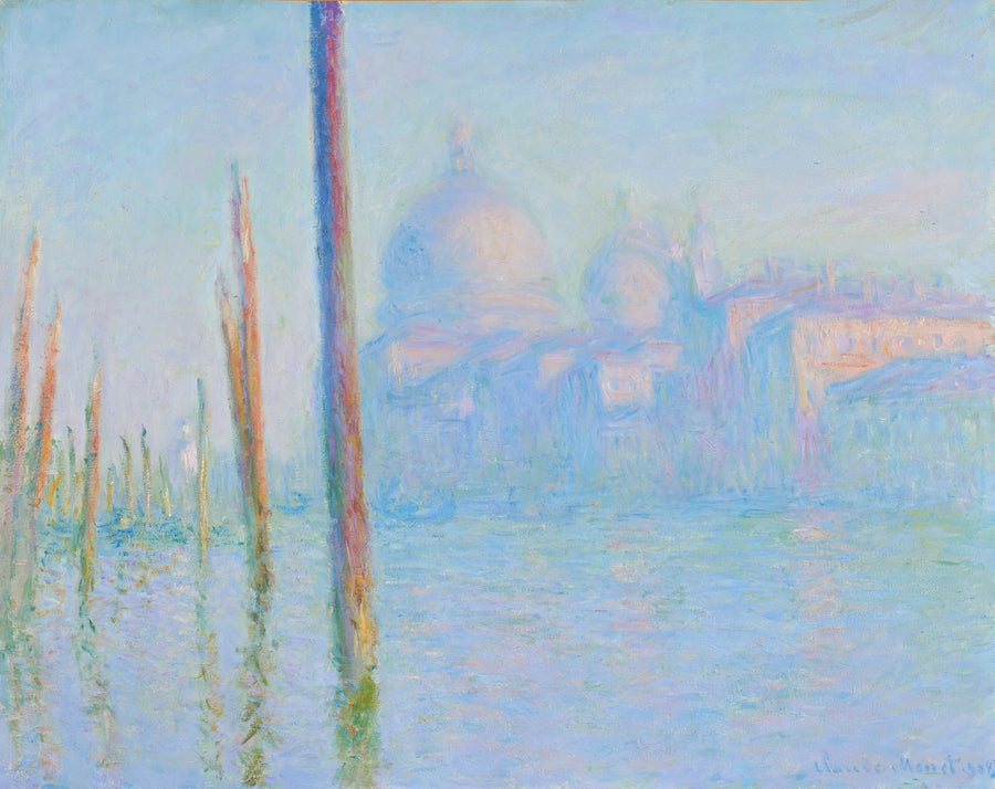 Le Grand Canal à Venise W1736 – Claude Monet