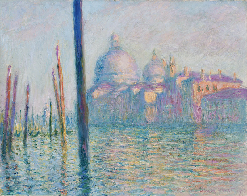 Le Grand Canal à Venise W1738 – Claude Monet