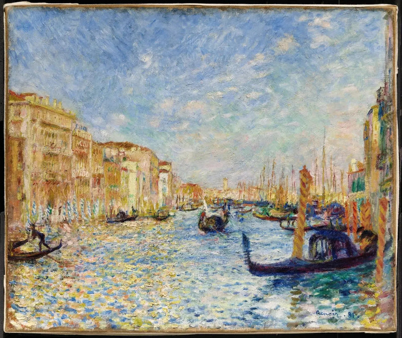 Grand Canal, Venise - Pierre-Auguste Renoir