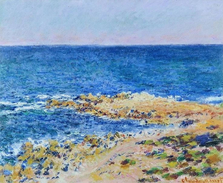 La « Grande Bleue » à Antibes W1182 – Claude Monet