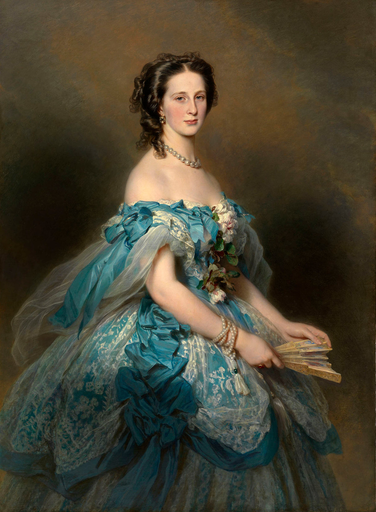 Grande-Duchesse Alexandra Iosifovna de Russie (1830-1911) - Franz Xaver Winterhalter