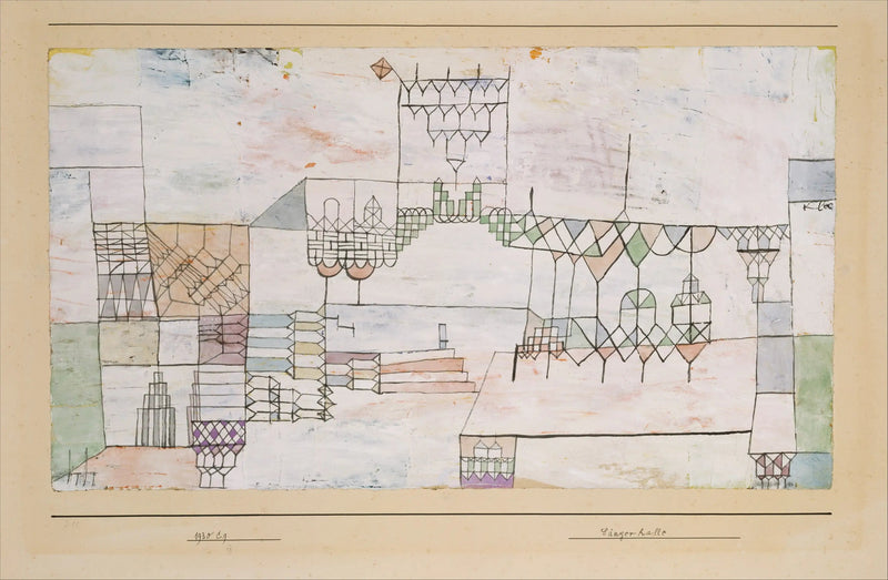 Grande Salle des Chanteurs - Paul Klee