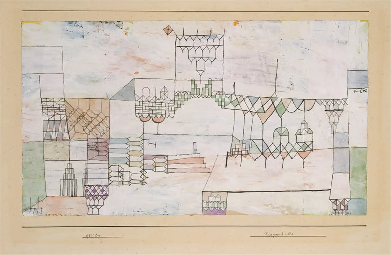 Grande Salle des Chanteurs - Paul Klee