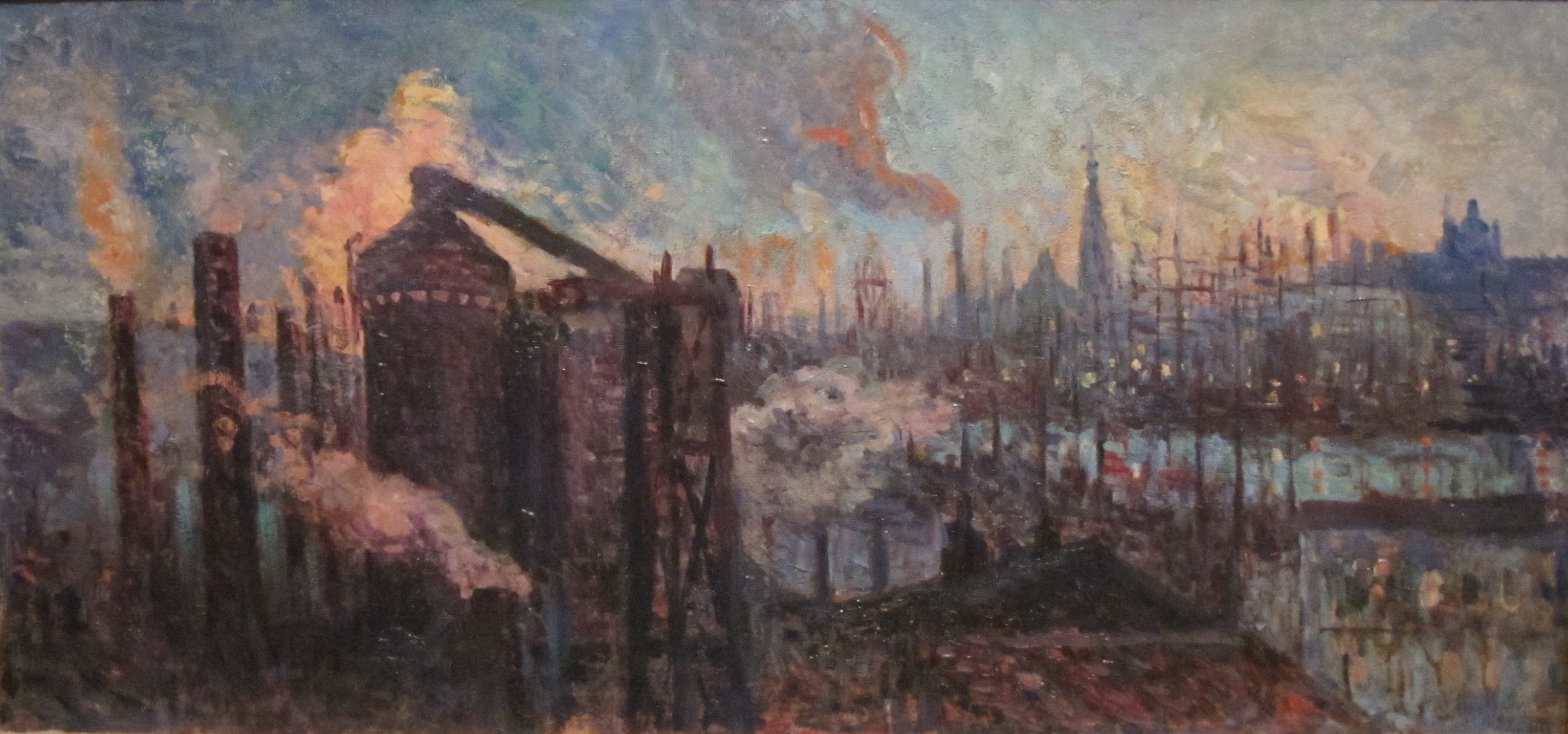 Grande ville industrielle - Maximilien Luce