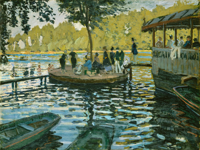 La Grenouillère W134 – Claude Monet