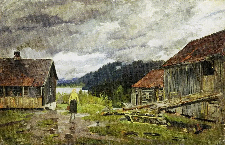 Hakloa à Maridalen - Edvard Munch