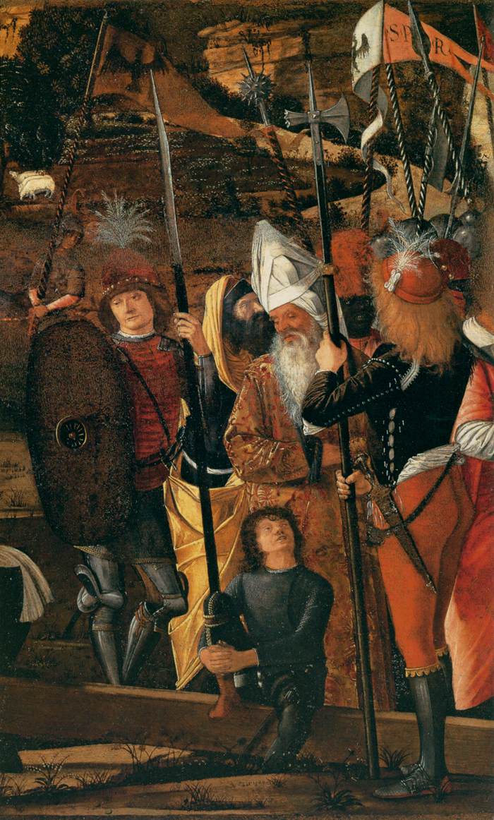 Hallebardiers et Vieillards - Vittore Carpaccio