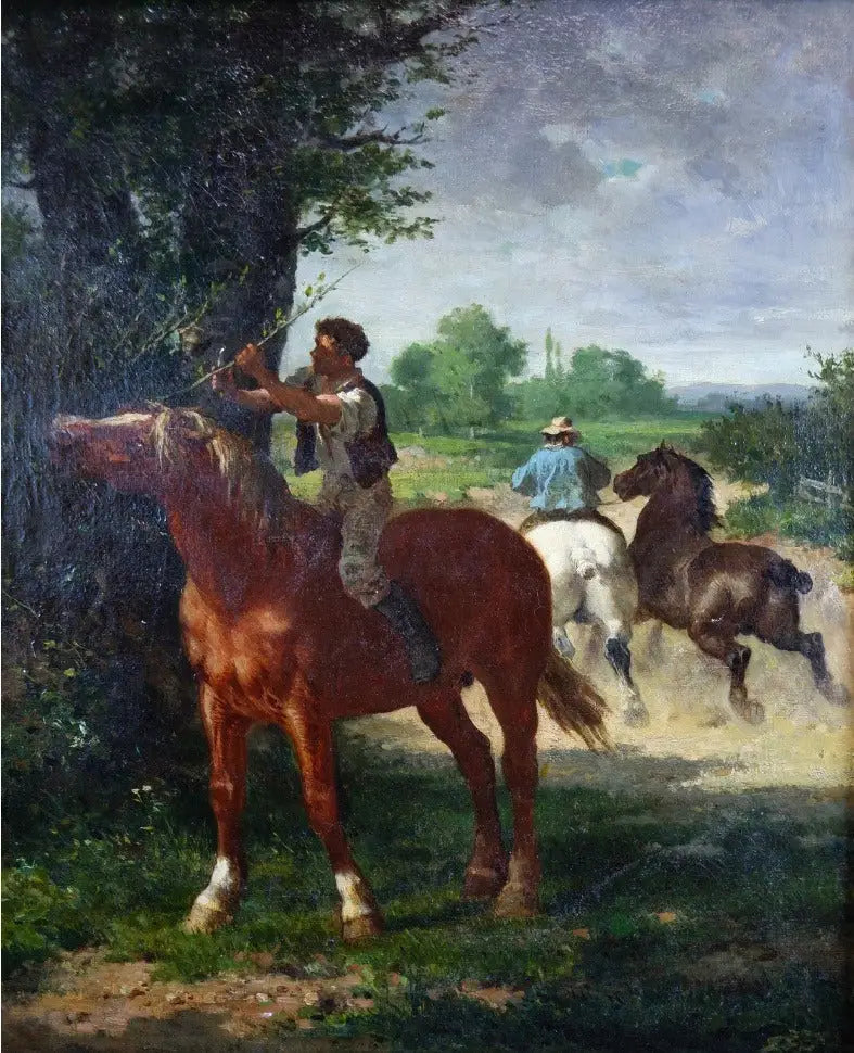 Halte du cavalier - Rosa Bonheur