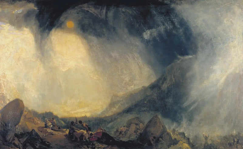 Hannibal traversant les Alpes - J. M. W. Turner