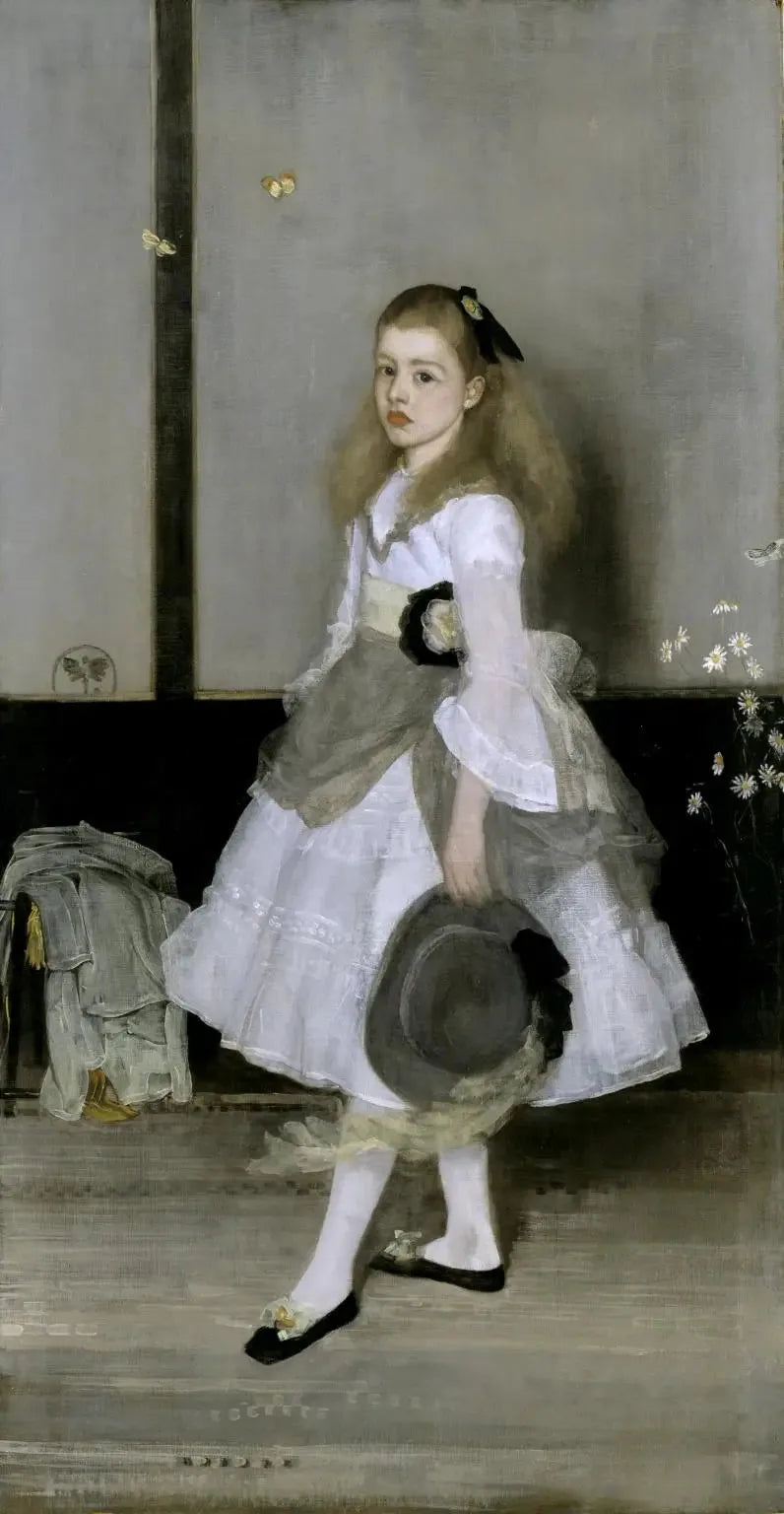 Harmonie en gris et vert : Miss Cicely Alexander - James Abbott McNeill Whistler