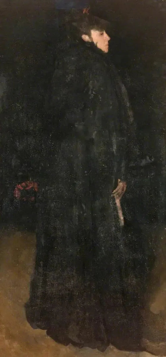 Harmonie en noir : Miss Ethel Philip - James Abbott McNeill Whistler