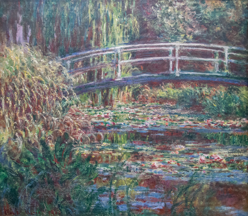 Le Bassin aux nymphéas, harmonie rose W1629 – Claude Monet