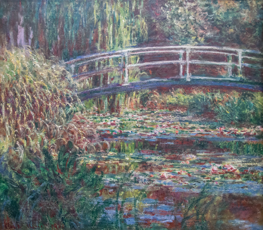 Le Bassin aux nymphéas, harmonie rose W1629 – Claude Monet
