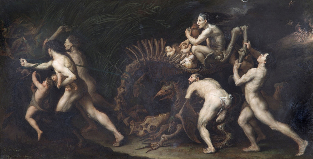 Hécate: Procession vers un sabbat de sorcières - Jusepe de Ribera - Alpha Reproduction