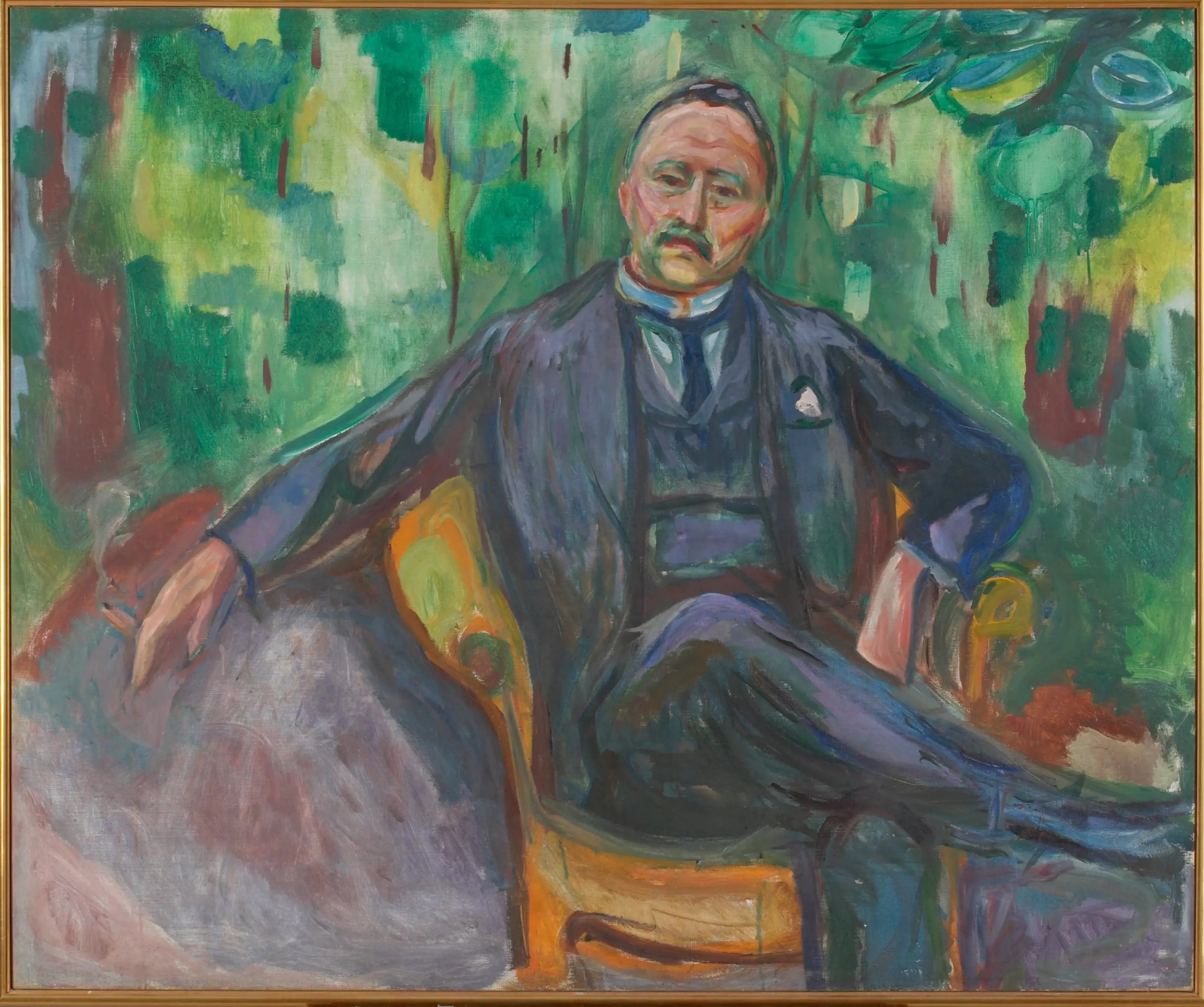 Reproduction du tableau « Heinrich C. Hudtwalcker - Edvard Munch » par Alpha Reproduction en peinture à l’huile