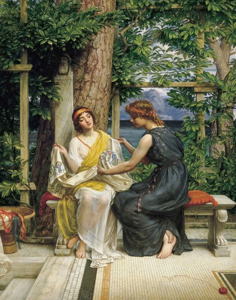 Hélène et Hermia - Edward Poynter