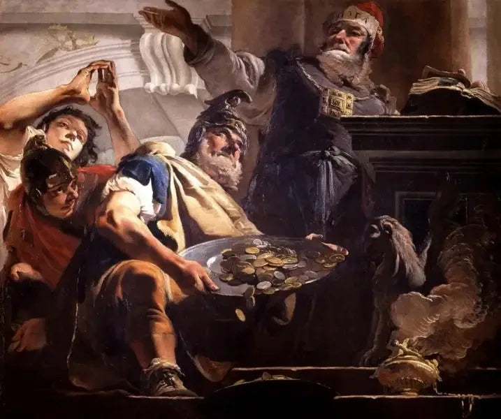 Héliodore pille le temple - Giovanni Battista Tiepolo
