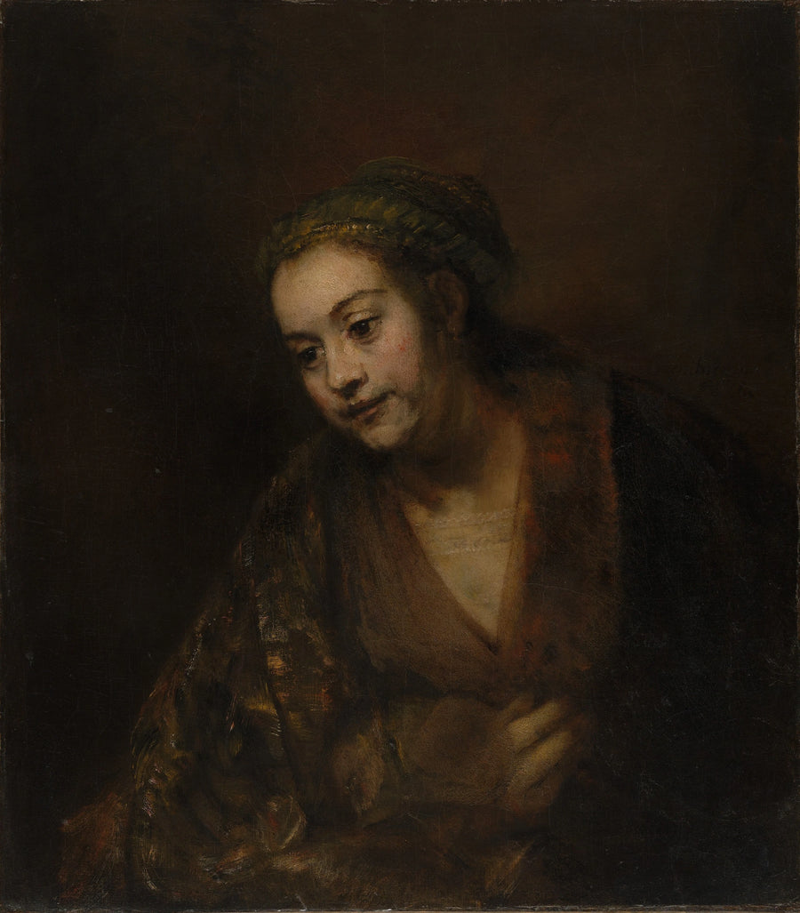 Hendrickje Stoffels – Rembrandt, milieu des années 1650