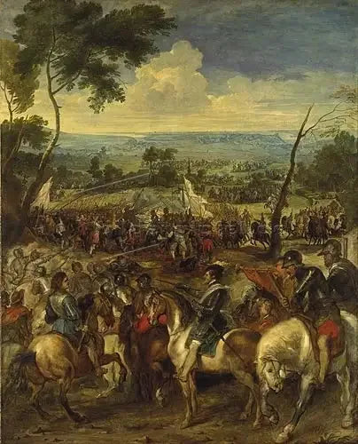 Henri IV à la bataille d'Arques - Peter Paul Rubens