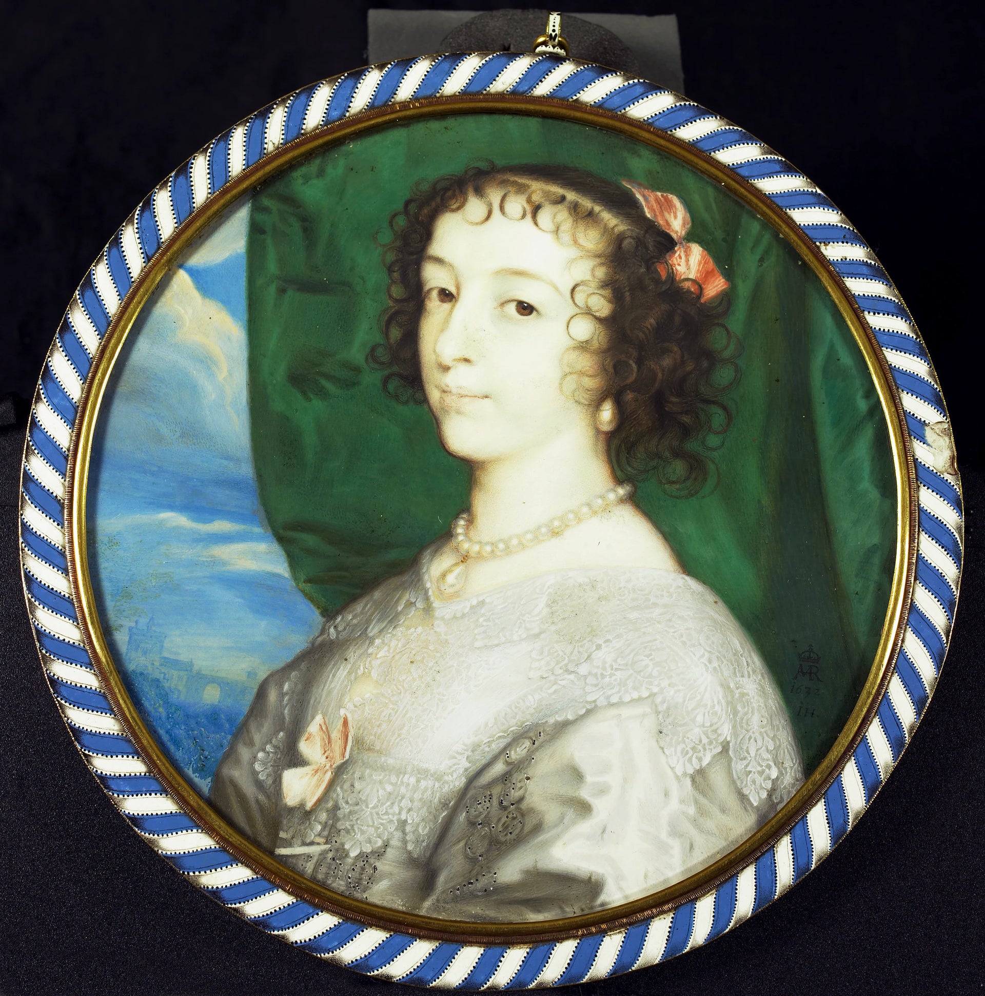Henriette Marie de France (1609-1669). Épouse de Charles Ier d'Angleterre - John Hoskins