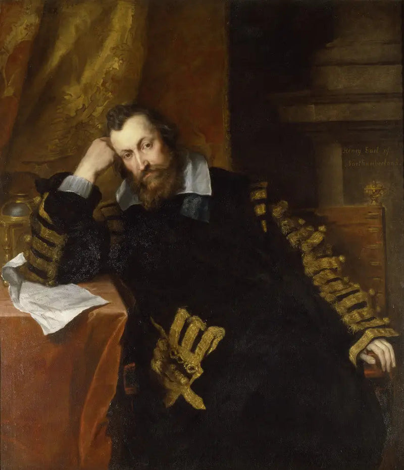 Henry Percy, 9e comte de Northumberland KG (1564-1632), « Le comte sorcier » - Antoine van Dyck