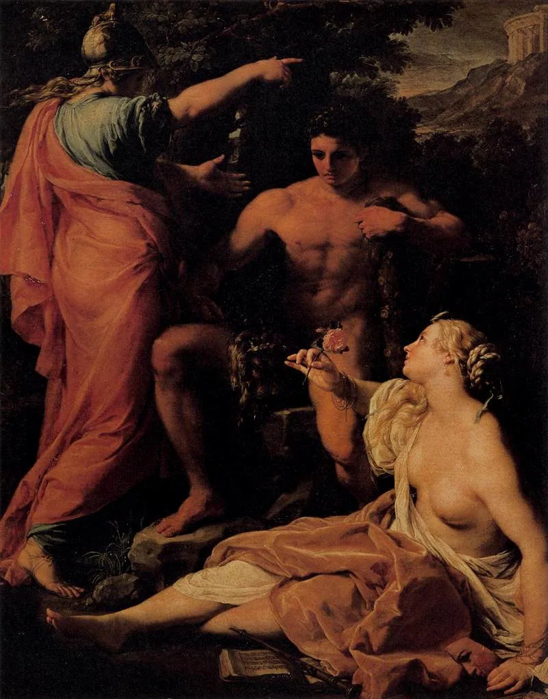Hercule à la croisée des chemins - Pompeo Batoni