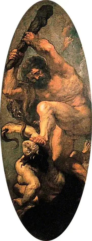 Hercule écrase la discorde - Peter Paul Rubens