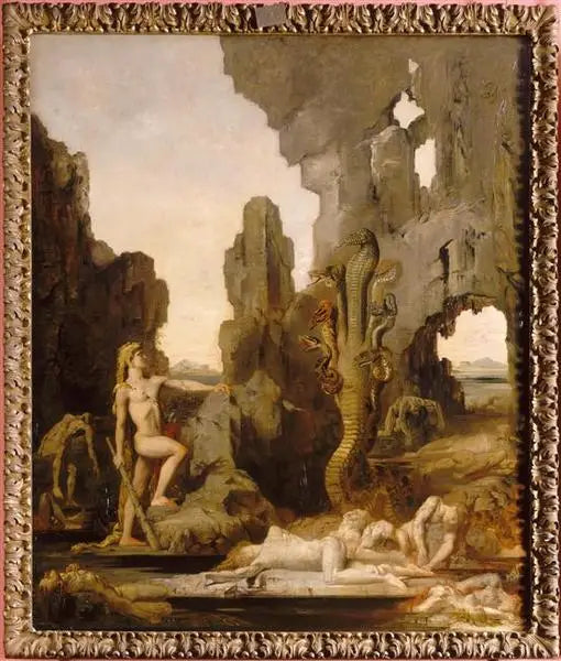 Hercule et l'Hydre de Lerne - Gustave Moreau