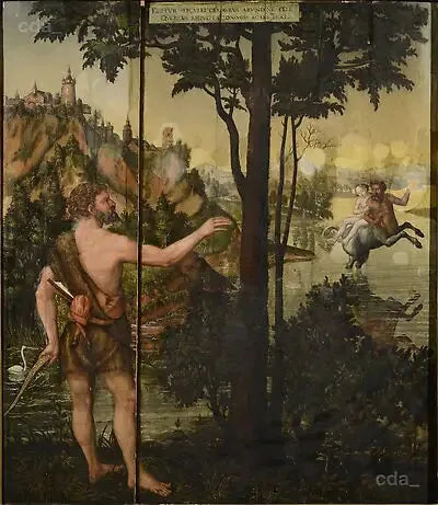 Hercule et Nessus - Lucas Cranach the Elder