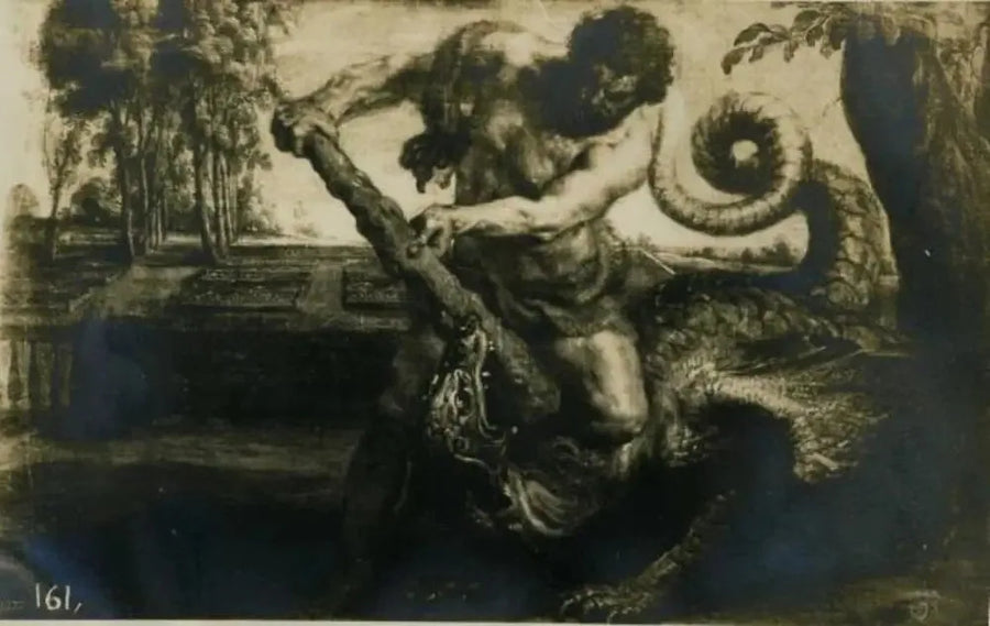 Hercule tuant le dragon dans le jardin des Hespérides - Peter Paul Rubens