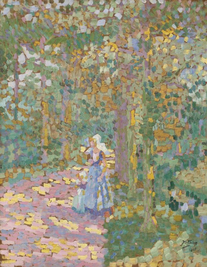 Herfst - Jan Toorop image 1 reproduction artisanale de tableau