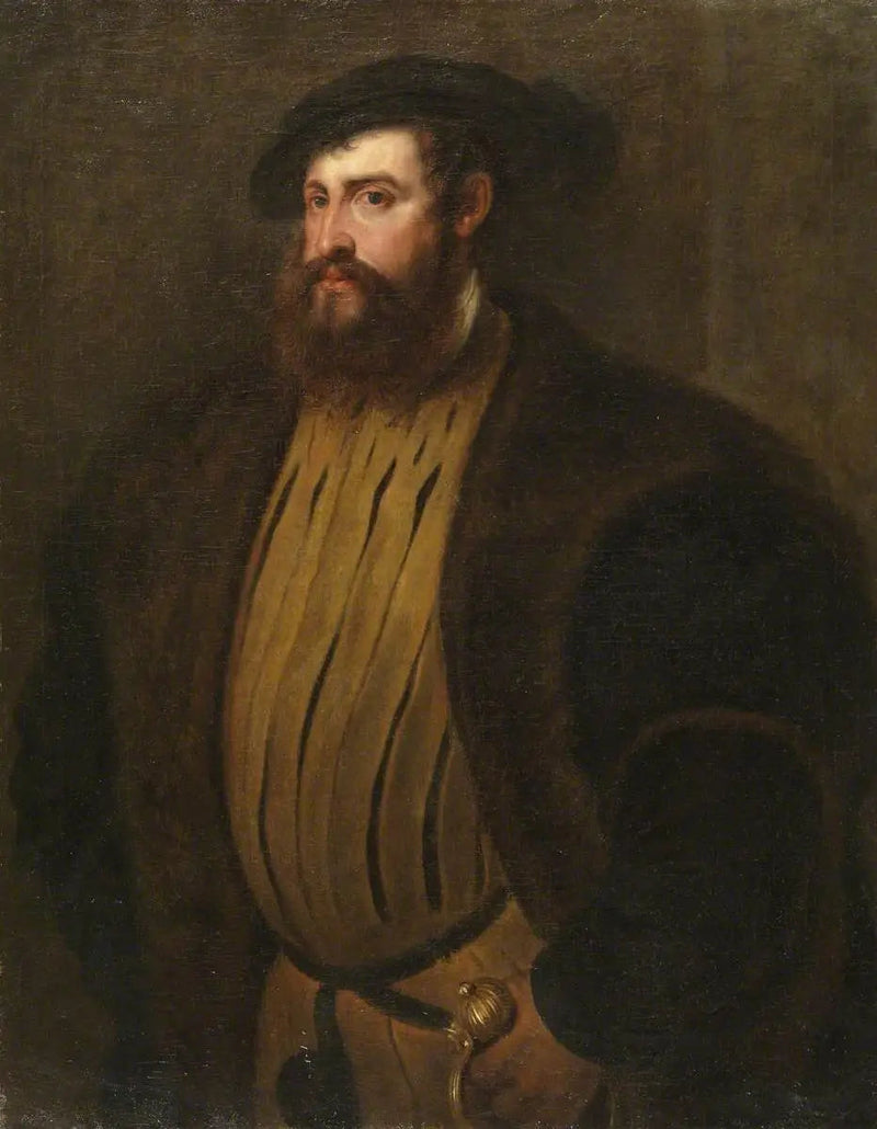 Hernan Cortez (?) (d'après Titien) - Peter Paul Rubens