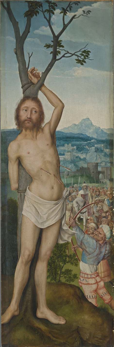Het martelaarschap van de H. Sebastiaan - Quentin Metsys
