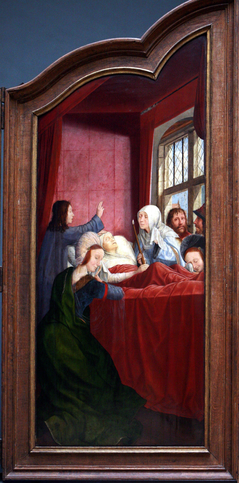 Het sterfbed van de H. Anna - Quentin Metsys