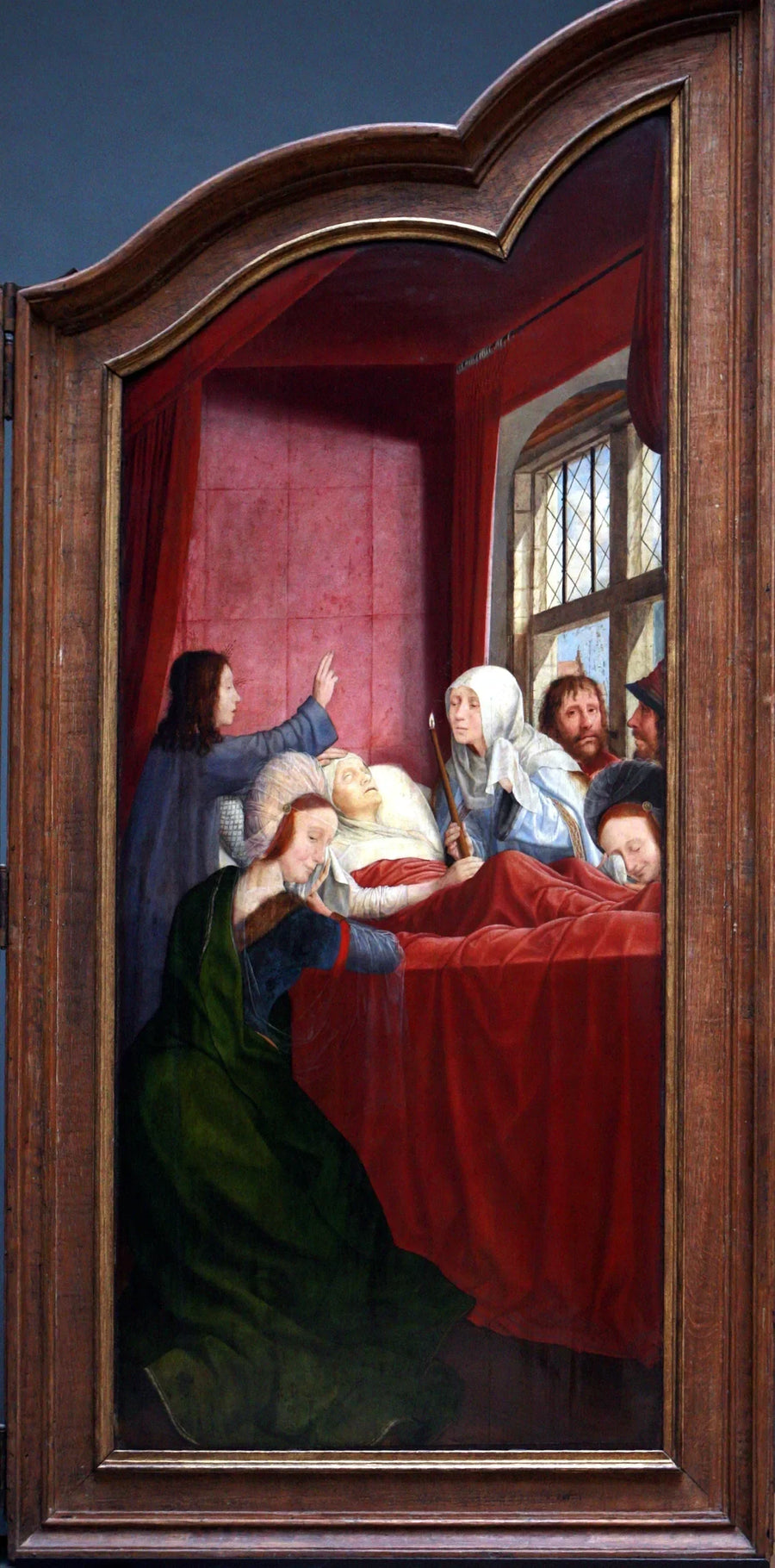 Het sterfbed van de H. Anna - Quentin Metsys