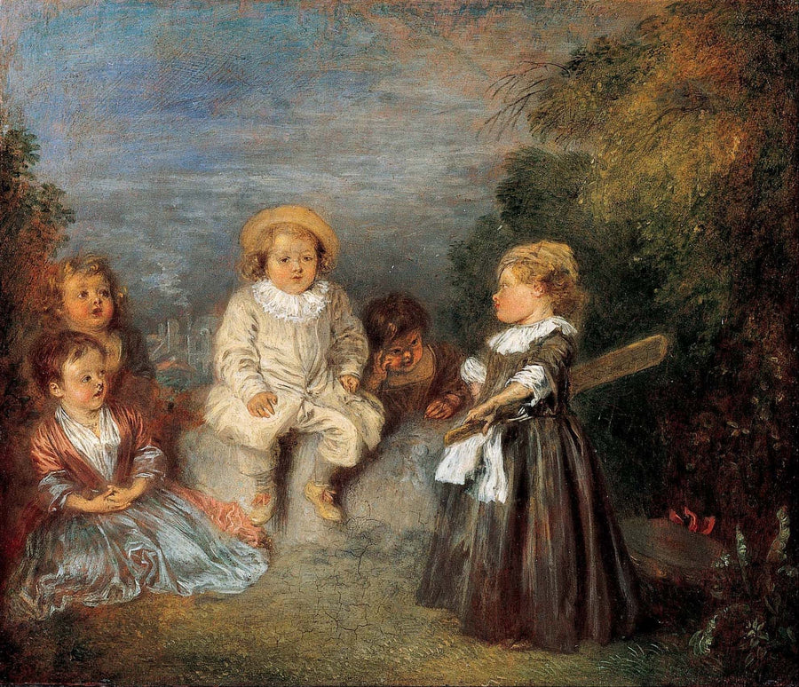 Heureux âge ! Âge d'or - Antoine Watteau