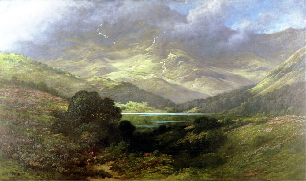 Highlands écossaises - Gustave Doré - Alpha Reproduction