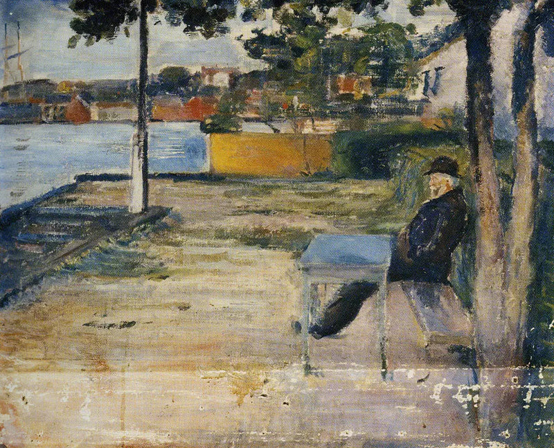 Hisøya près d'Arendal - Edvard Munch