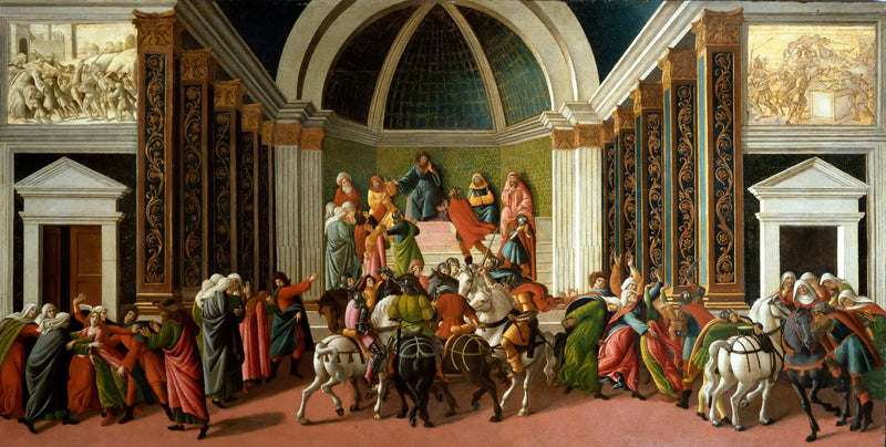 Histoire de Virginie Romana - Sandro Botticelli