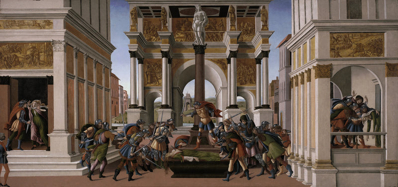 L’Histoire de Lucrèce, vers 1500 – Sandro Botticelli