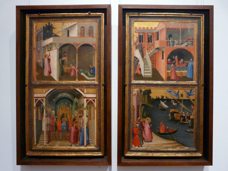 Histoires de Saint Nicolas - Ambrogio Lorenzetti
