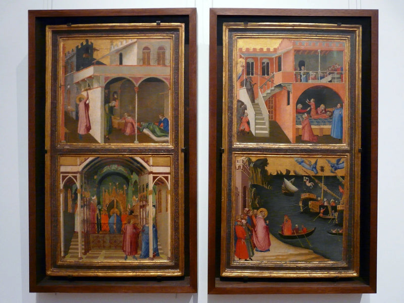 Histoires de Saint Nicolas - Ambrogio Lorenzetti