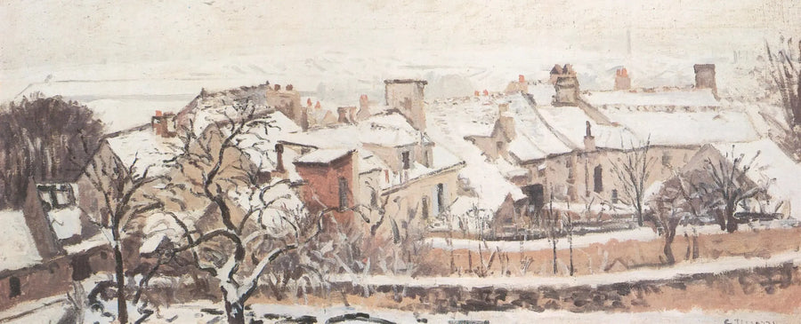 Hiver - Camille Pissarro