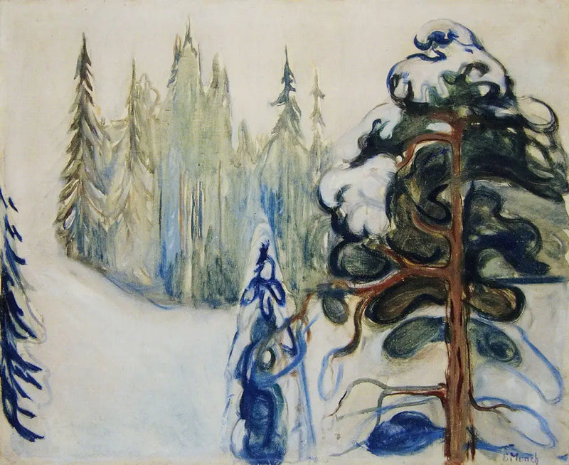 Hiver - Edvard Munch
