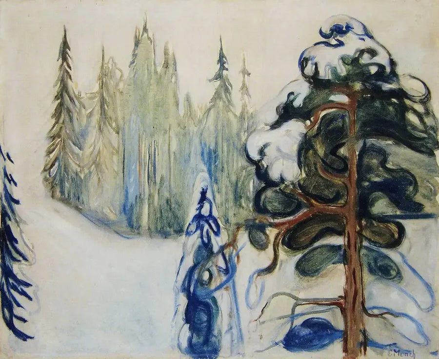 Hiver - Edvard Munch