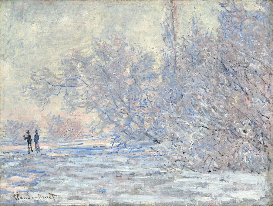 Hiver à Giverny – Le Givre W963 – Claude Monet