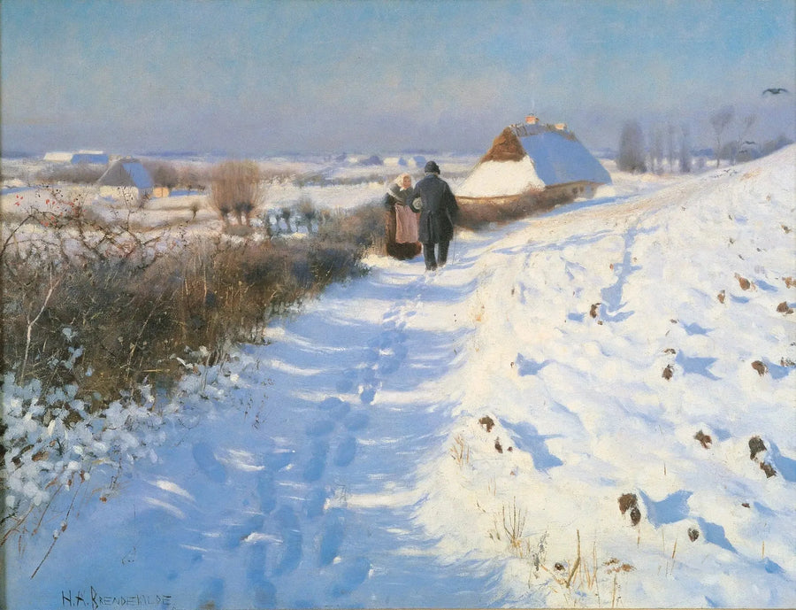Hiver - H. A. Brendekilde